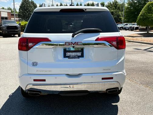 White Frost Tricoat 2019 GMC Acadia Denali