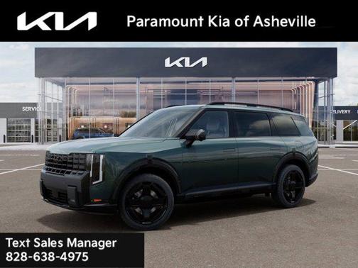 Black Jade Green 2027 Kia Telluride Hybrid X-Line SX