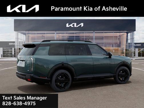 Black Jade Green 2027 Kia Telluride Hybrid X-Line SX