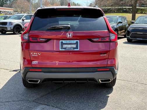 Radiant Red Metallic 2025 Honda CR-V Hybrid Sport Touring AWD