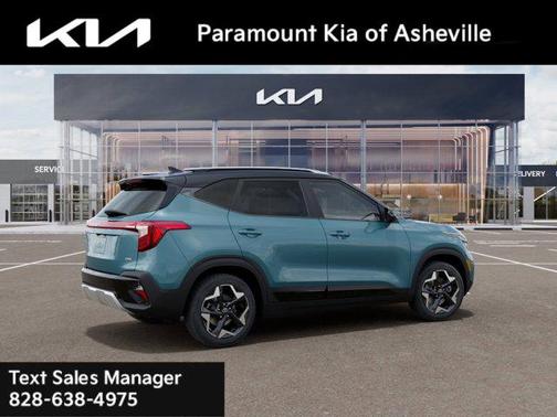 Pluton Blue/Black Roof 2026 Kia Seltos S