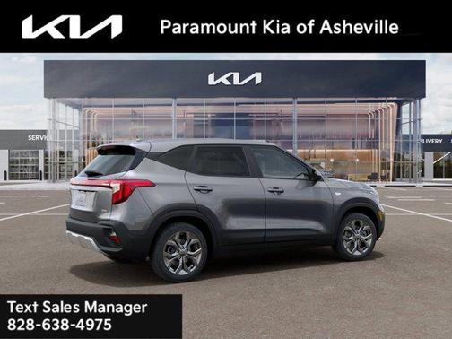 Steel Gray 2026 Kia Seltos LX