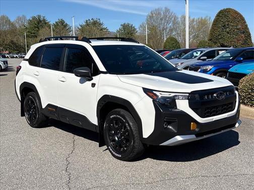 Crystal White Pearl 2026 Subaru Forester Wilderness