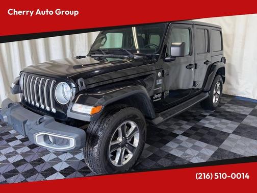 Black Clear Coat 2018 Jeep Wrangler Unlimited Sahara