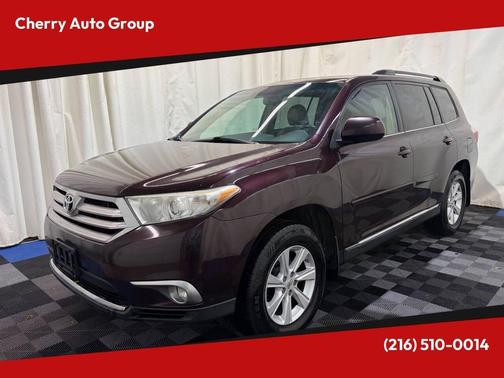 Sizzling Crimson Mica 2011 Toyota Highlander SE