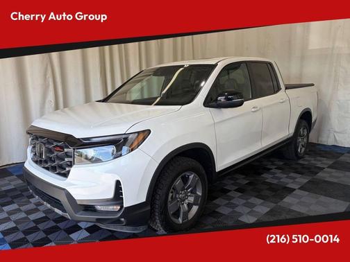 Platinum White Pearl 2025 Honda Ridgeline TrailSport