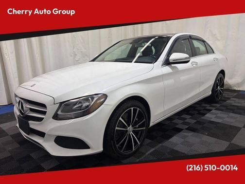 Polar White 2017 Mercedes-Benz C-Class C 300 4MATIC Sport