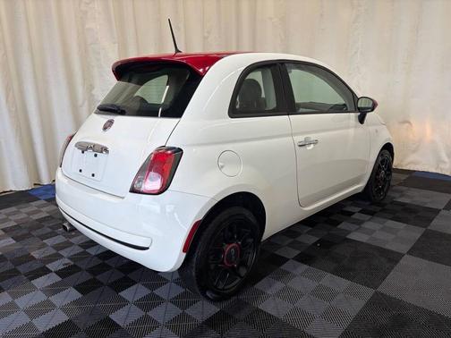 Bianco 2015 FIAT 500 Pop