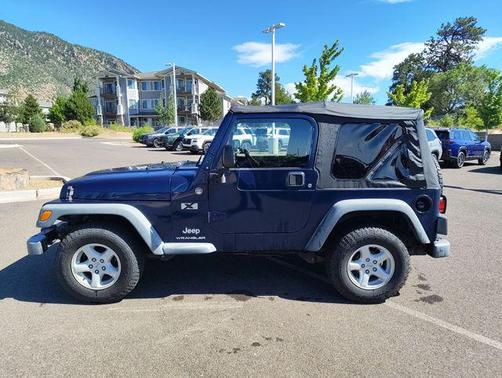 Patriot Blue Pearl 2005 Jeep Wrangler X