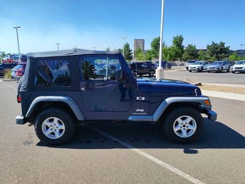 Patriot Blue Pearl 2005 Jeep Wrangler X
