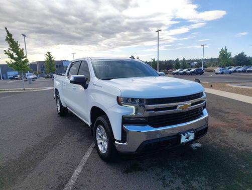 Summit White 2021 Chevrolet Silverado 1500 LT