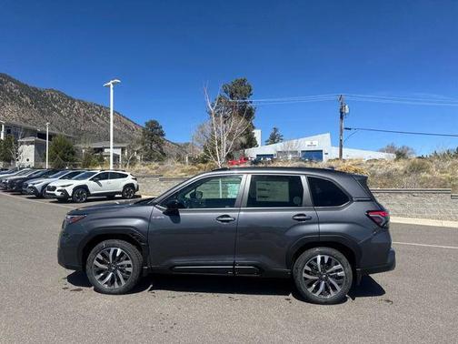 Gray Metallic 2026 Subaru Forester Hybrid Touring