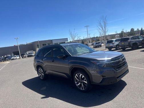 Gray Metallic 2026 Subaru Forester Hybrid Touring