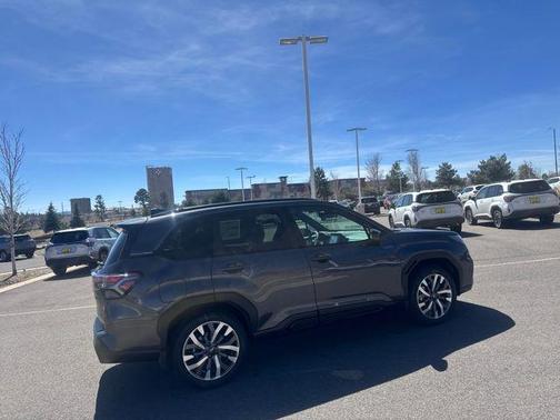 Gray Metallic 2026 Subaru Forester Hybrid Touring