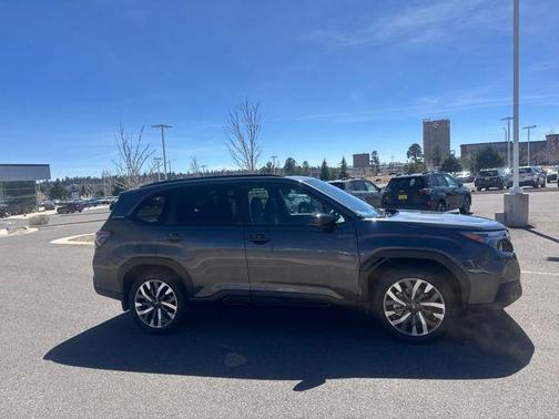 Gray Metallic 2026 Subaru Forester Hybrid Touring