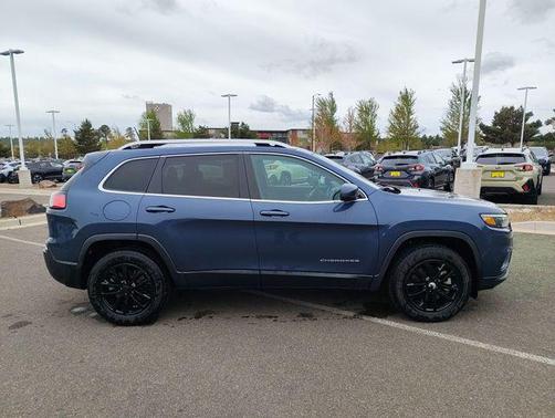 Slate Blue Pearlcoat 2021 Jeep Cherokee Latitude Plus