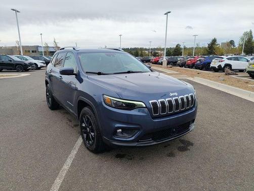 Slate Blue Pearlcoat 2021 Jeep Cherokee Latitude Plus