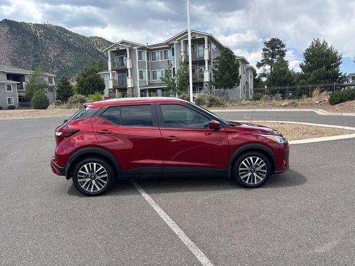 Scarlet Ember Tintcoat 2023 Nissan Kicks SV