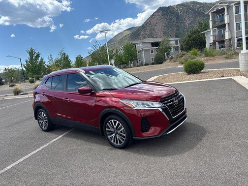 Scarlet Ember Tintcoat 2023 Nissan Kicks SV