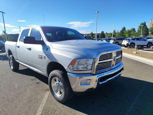 Bright Silver Metallic Clearcoat 2010 Dodge Ram 2500 SLT