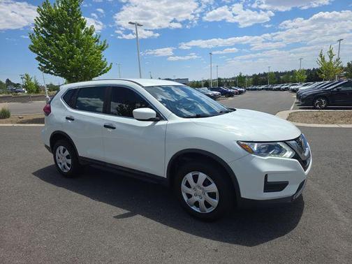 Glacier White 2018 Nissan Rogue S
