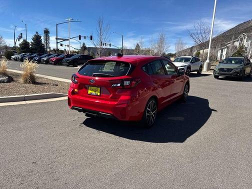 Pure Red 2026 Subaru Impreza Sport