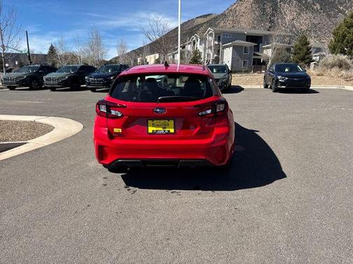 Pure Red 2026 Subaru Impreza Sport