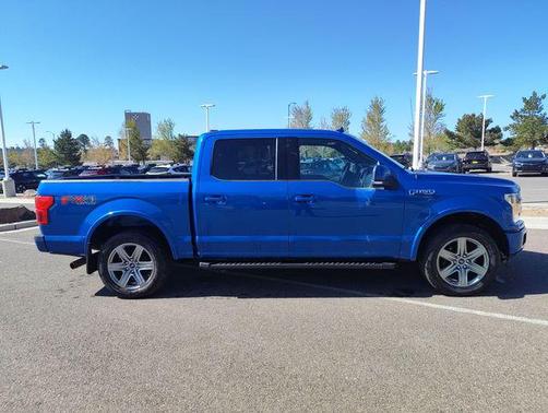 Lightning Blue 2018 Ford F-150
