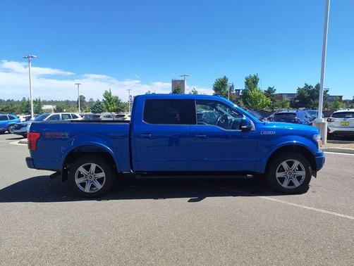 Lightning Blue 2018 Ford F-150