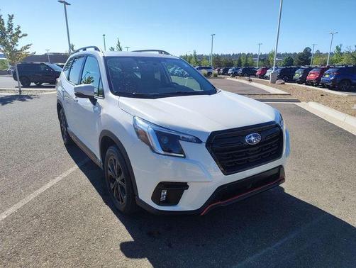 Crystal White Pearl 2023 Subaru Forester Sport