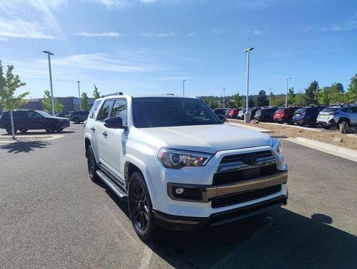 Blizzard Pearl 2021 Toyota 4Runner Nightshade Special Edition