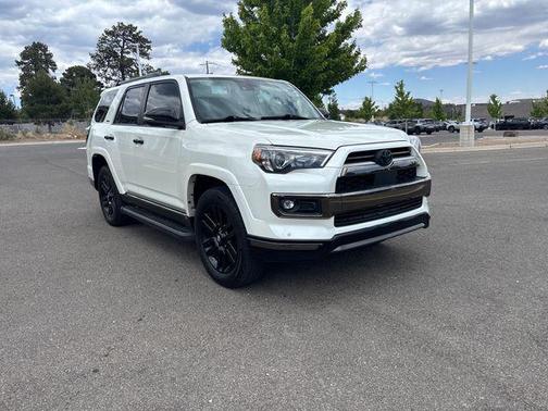 Blizzard Pearl 2021 Toyota 4Runner Nightshade Special Edition