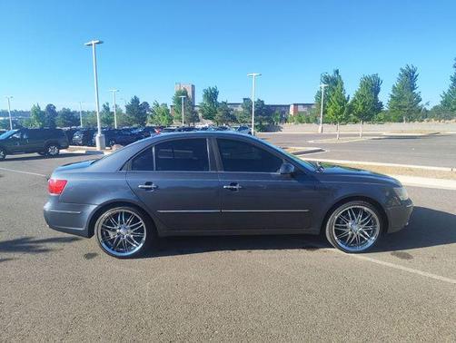 Slate Blue Metallic 2009 Hyundai SONATA Limited
