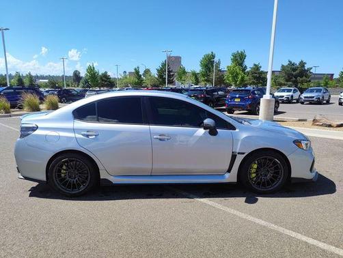 Ice Silver Metallic 2018 Subaru WRX STI Base