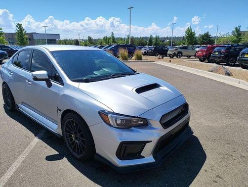 Ice Silver Metallic 2018 Subaru WRX STI Base