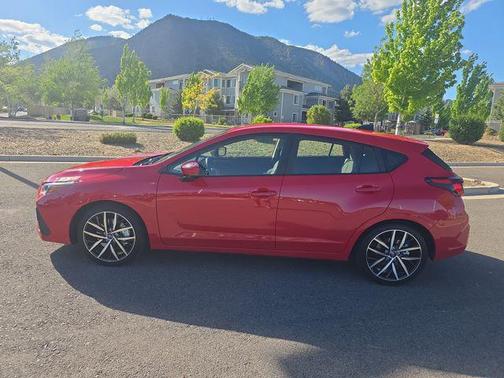 Pure Red 2024 Subaru Impreza Sport