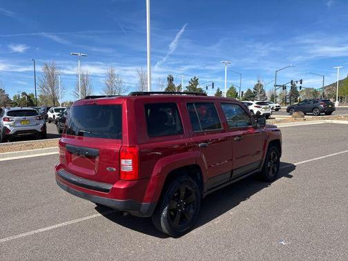 Deep Cherry Red Crystal Pearlcoat 2015 Jeep Patriot Altitude Edition
