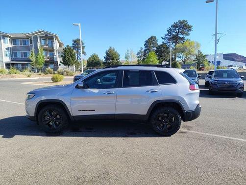 Billet Silver Metallic Clearcoat 2019 Jeep Cherokee Altitude
