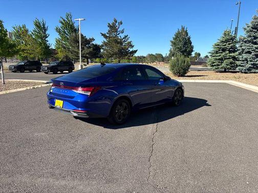 Intense Blue 2021 Hyundai ELANTRA SEL