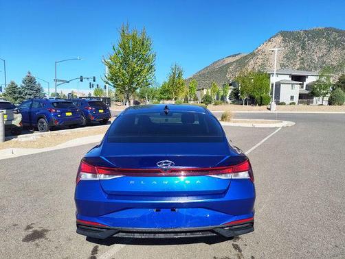 Intense Blue 2021 Hyundai ELANTRA SEL