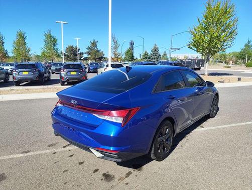 Intense Blue 2021 Hyundai ELANTRA SEL
