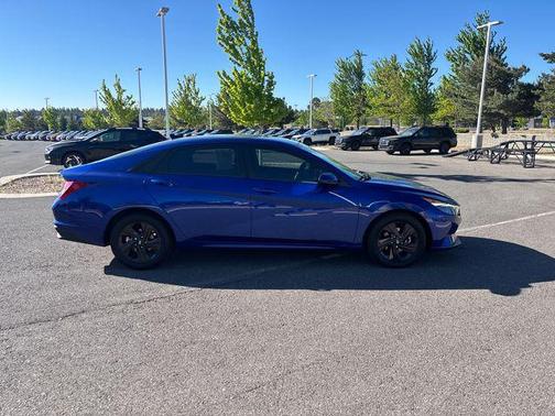 Intense Blue 2021 Hyundai ELANTRA SEL