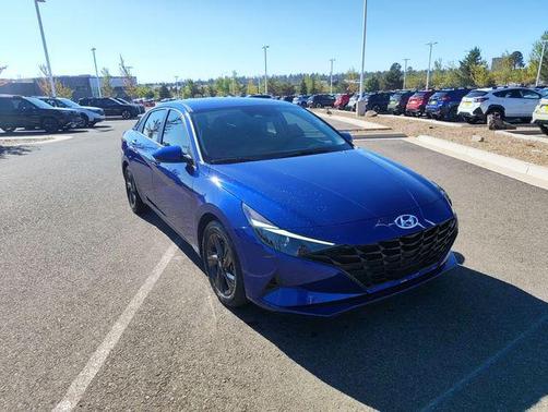 Intense Blue 2021 Hyundai ELANTRA SEL