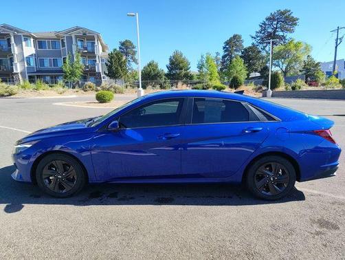 Intense Blue 2021 Hyundai ELANTRA SEL