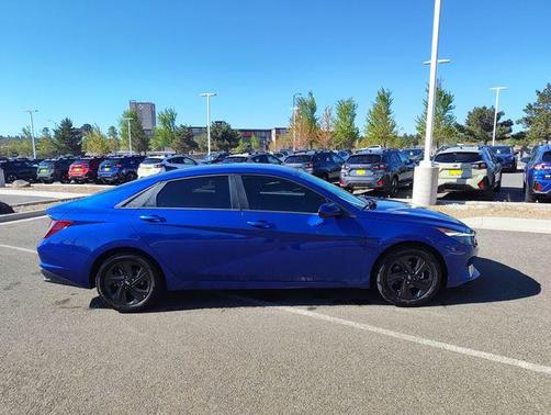 Intense Blue 2021 Hyundai ELANTRA SEL