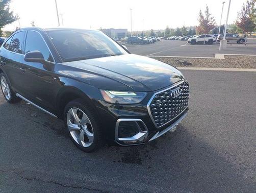 Mythos Black Metallic 2022 Audi Q5 45 S line Premium Plus