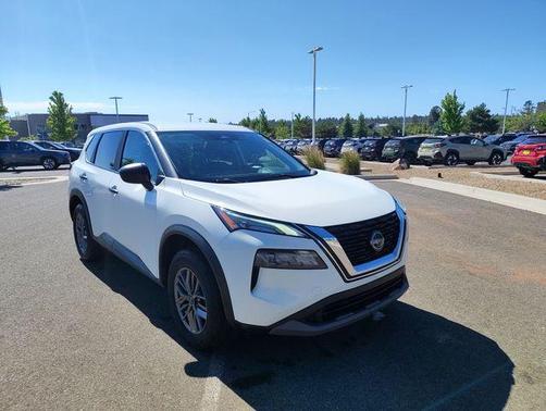 Glacier White 2023 Nissan Rogue S