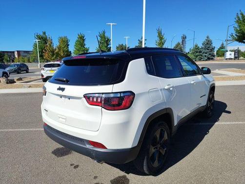 White Clearcoat 2021 Jeep Compass Latitude