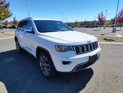 Bright White Clearcoat 2018 Jeep Grand Cherokee Limited