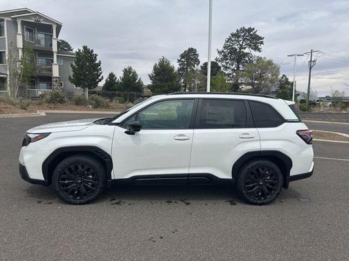 Crystal White Pearl 2026 Subaru Forester Sport